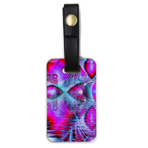 Crystal Northern Lights Palace, Abstract Ice  Luggage Tag (One Side) from ArtsNow.com Front