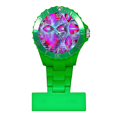 Crystal Northern Lights Palace, Abstract Ice  Nurses Watch from ArtsNow.com Front