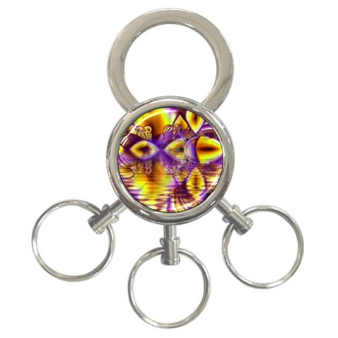 Golden Violet Crystal Palace, Abstract Cosmic Explosion 3 Front