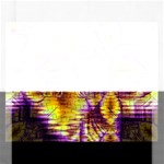 Golden Violet Crystal Palace, Abstract Cosmic Explosion Jigsaw Puzzle (Rectangle)