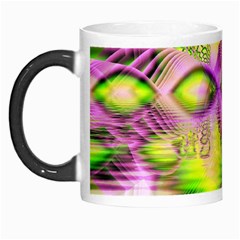 Raspberry Lime Mystical Magical Lake, Abstract  Morph Mug from ArtsNow.com Left