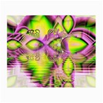 Raspberry Lime Mystical Magical Lake, Abstract  Glasses Cloth (Small)