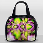 Raspberry Lime Mystical Magical Lake, Abstract  Classic Handbag (Two Sides)