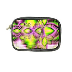 Raspberry Lime Mystical Magical Lake, Abstract  Coin Purse from ArtsNow.com Front