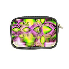 Raspberry Lime Mystical Magical Lake, Abstract  Coin Purse from ArtsNow.com Back