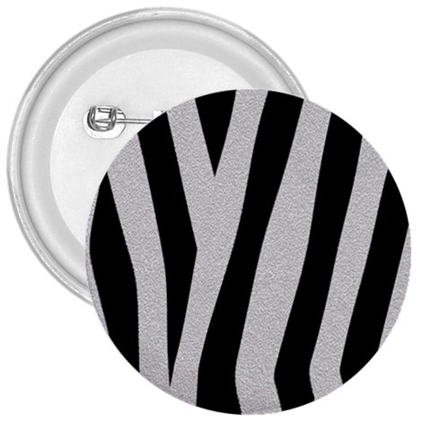 Zebra 3  Button from ArtsNow.com Front