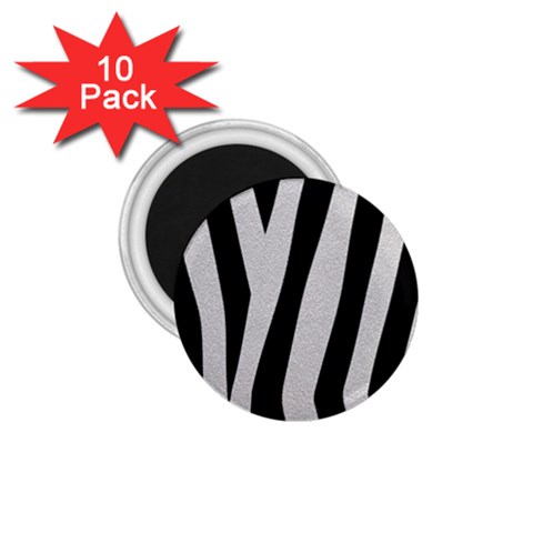 Zebra 1.75  Magnet (10 pack)  from ArtsNow.com Front