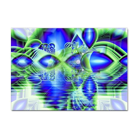 Irish Dream Under Abstract Cobalt Blue Skies A4 Sticker 100 Pack from ArtsNow.com Front