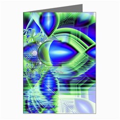 Irish Dream Under Abstract Cobalt Blue Skies Greeting Card (8 Pack) from ArtsNow.com Left