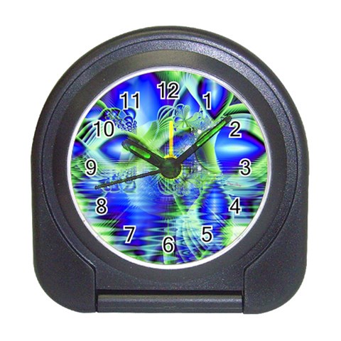 Irish Dream Under Abstract Cobalt Blue Skies Desk Alarm Clock from ArtsNow.com Front