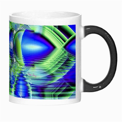 Irish Dream Under Abstract Cobalt Blue Skies Morph Mug from ArtsNow.com Right