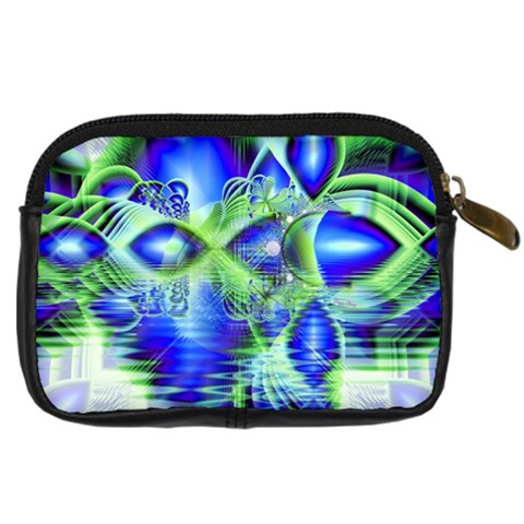 Irish Dream Under Abstract Cobalt Blue Skies Digital Camera Leather Case from ArtsNow.com Back