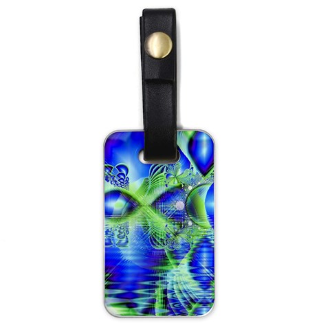 Irish Dream Under Abstract Cobalt Blue Skies Luggage Tag (One Side) from ArtsNow.com Front