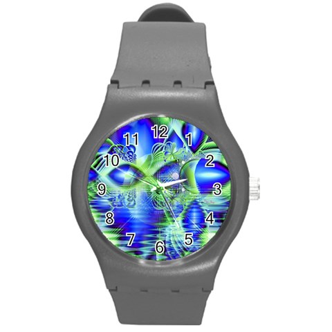 Irish Dream Under Abstract Cobalt Blue Skies Plastic Sport Watch (Medium) from ArtsNow.com Front