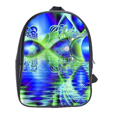 Irish Dream Under Abstract Cobalt Blue Skies School Bag (XL) from ArtsNow.com Front