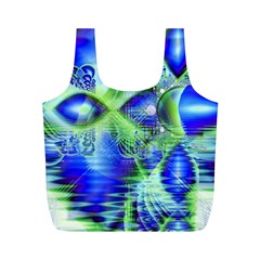 Irish Dream Under Abstract Cobalt Blue Skies Reusable Bag (M) from ArtsNow.com Back