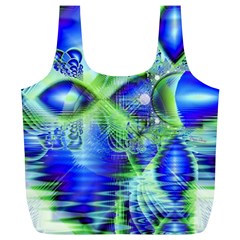 Irish Dream Under Abstract Cobalt Blue Skies Reusable Bag (XL) from ArtsNow.com Back