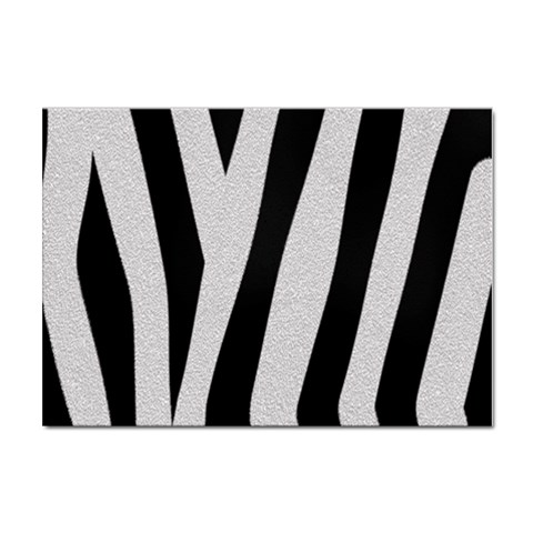 Zebra Sticker A4 (10 pack) from ArtsNow.com Front