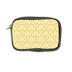 Sunny Yellow Damask Pattern Coin Purse