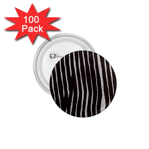 Zebra 1.75  Button (100 pack)  from ArtsNow.com Front