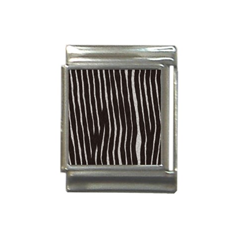 Zebra Italian Charm (13mm) from ArtsNow.com Front