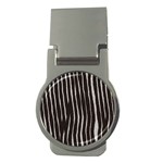 Zebra Money Clip (Round)