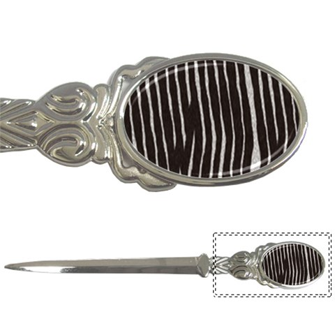 Zebra Letter Opener from ArtsNow.com Front