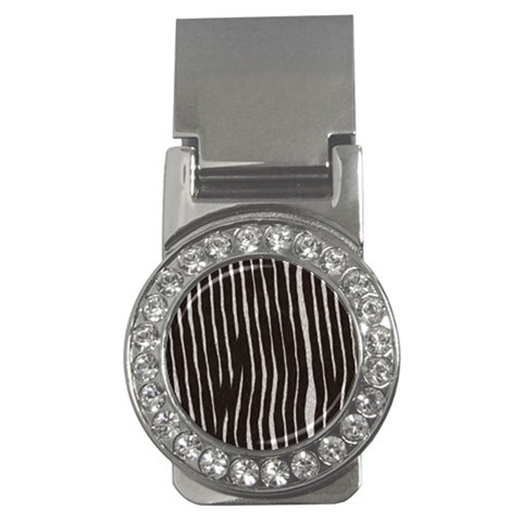 Zebra Money Clip (CZ) from ArtsNow.com Front