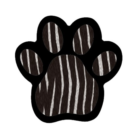 Zebra Magnet (Paw Print) from ArtsNow.com Front