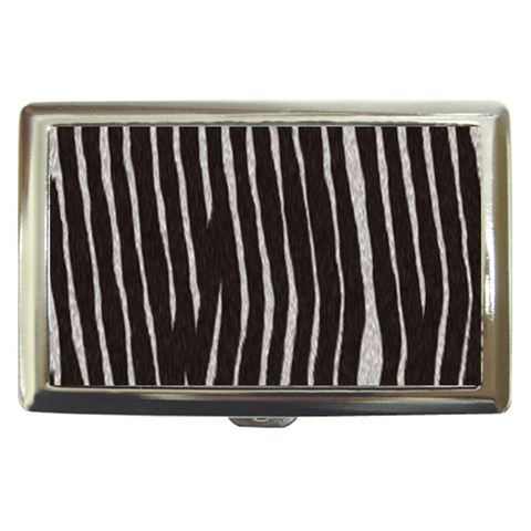 Zebra Cigarette Money Case from ArtsNow.com Front