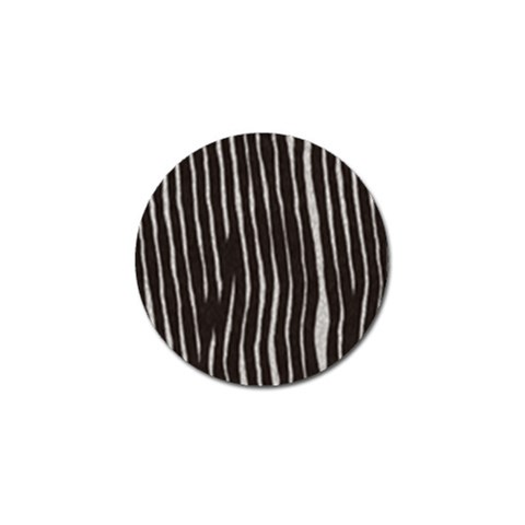 Zebra Golf Ball Marker from ArtsNow.com Front