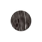 Zebra Golf Ball Marker