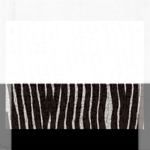 Zebra Jigsaw Puzzle (Rectangular) from ArtsNow.com Front