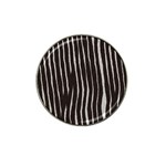 Zebra Hat Clip Ball Marker