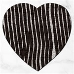 Zebra Jigsaw Puzzle (Heart)