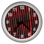 Zebra Wall Clock (Silver)