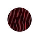 Zebra Rubber Coaster (Round)