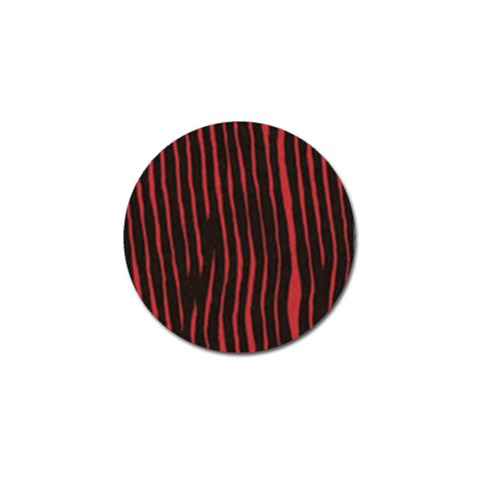 Zebra Golf Ball Marker from ArtsNow.com Front