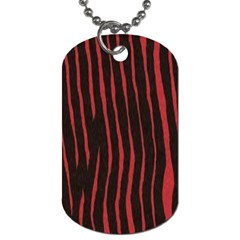 Zebra Dog Tag (Two Sides) from ArtsNow.com Front