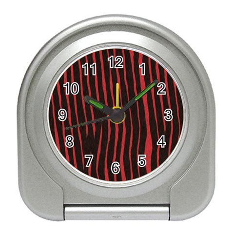 Zebra Travel Alarm Clock from ArtsNow.com Front