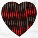 Zebra Jigsaw Puzzle (Heart)