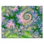 Rose Apple Green Dreams, Abstract Water Garden Jigsaw Puzzle (Rectangle)