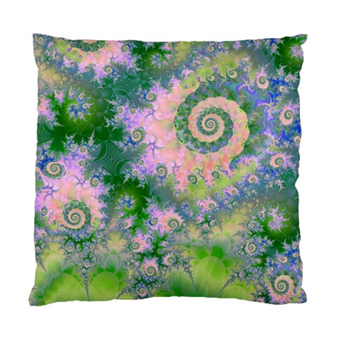 Rose Apple Green Dreams, Abstract Water Garden Cushion Case (Single Sided)  from ArtsNow.com Front