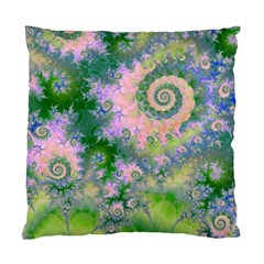 Rose Apple Green Dreams, Abstract Water Garden Cushion Case (Two Sided)  from ArtsNow.com Front