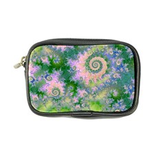 Rose Apple Green Dreams, Abstract Water Garden Coin Purse from ArtsNow.com Front