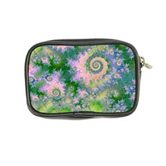 Rose Apple Green Dreams, Abstract Water Garden Coin Purse from ArtsNow.com Back