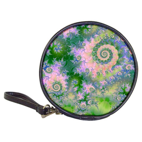 Rose Apple Green Dreams, Abstract Water Garden CD Wallet from ArtsNow.com Front