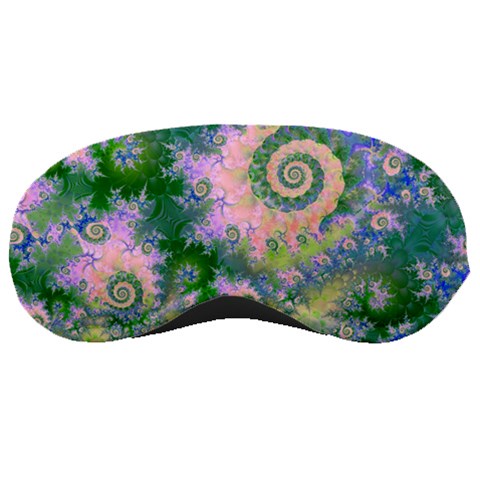 Rose Apple Green Dreams, Abstract Water Garden Sleeping Mask from ArtsNow.com Front