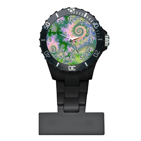 Rose Apple Green Dreams, Abstract Water Garden Nurses Watch from ArtsNow.com Front