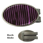 Zebra Money Clip (Oval)